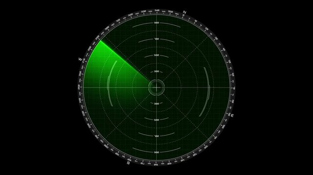 HUD Interface target, radar direction scan for target, searching HUD interface, radar hologram screen