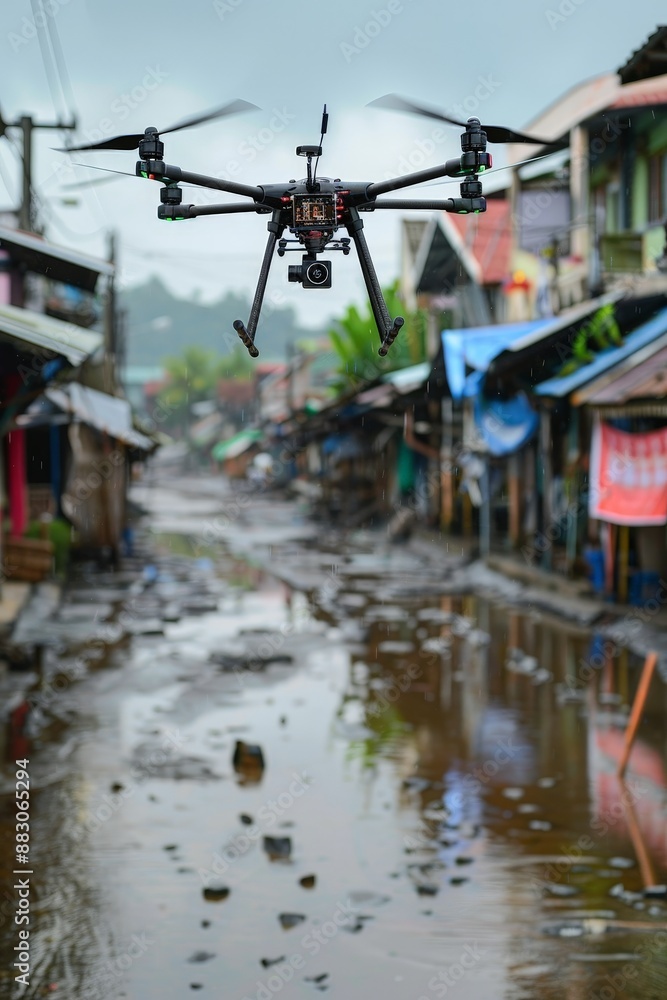 Poster innovations in areas such as drones, predictive analytics, and communication systems enhancing our a