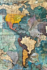 Fototapeta premium these maps reflect local knowledge and perspectives