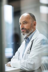 Fototapeta premium physicians integrate mental health treatment into their practice and collaborate with psychiatrists and therapists