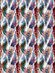 Flower Colorfull Flowers Background Watercolor Textile
