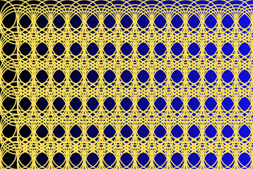 Patterns made from overlapping circles