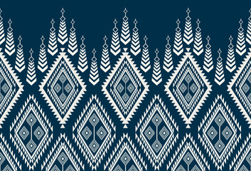 abstract Traditional geometric ethnic fabric pattern ornate elements with ethnic patterns design for textiles, rugs, clothing, sarong, scarf, batik, wrap, embroidery, print, curtain, carpet