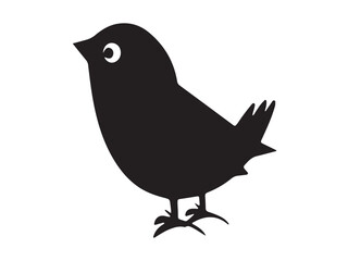 Weaver Wings Black Bird Nest Logo Feathered Nesting Vector Bird Icon Pro Vector