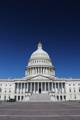 Naklejka premium Beautiful City of Washington DC – US Capitol – USA