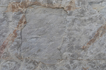 Texture of rocks worn by the sea.