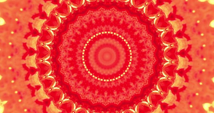 Abstract red and yellow pattern