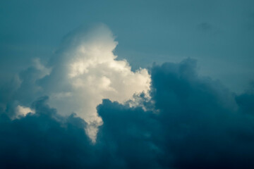 blue sky and clouds  nature background.