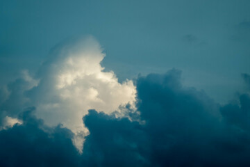 blue sky and clouds  nature background.