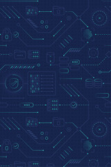 Expandable background. Seamless pattern. Digital security, technology, programming.Expandable background. Seamless pattern. Digital security, technology, programming.