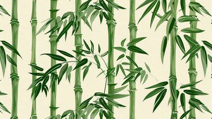 bamboo pattern wallpaper