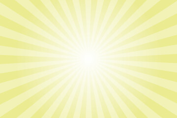 Obraz premium Primrose yellow rays background. Sunlight rays background. Rays background. Sun beam sunburst pattern background. Retro circus backdrop. Starburst wallpaper, poster etc.