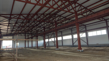 A large empty building with a lot of open space