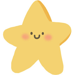 cartoon yellow star