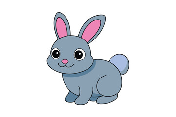 cute Rabit Adobe Illustrator Artwork