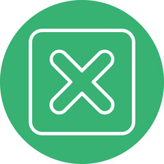 Obraz premium Cross Vector Line White Circles Multicolors