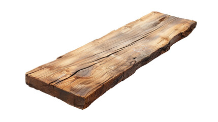 Fototapeta premium Rustic Weathered Wooden Plank in Natural Light Setting
