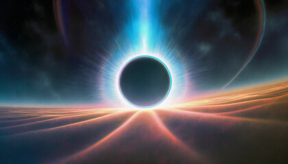 量子的エネルギーのイメージイラスト