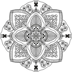 A mandala desin