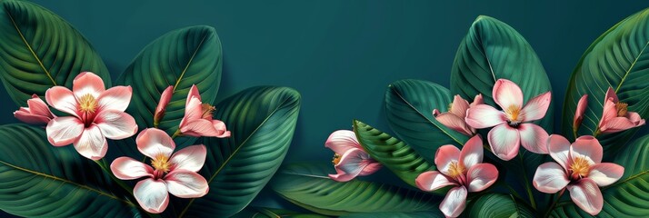 Flower Lei Garland | Tropical Floral Decoration