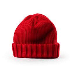 red winter cap