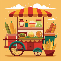 Obraz premium Traditional Mexican street food
