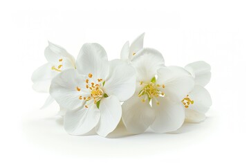 Obraz premium jasmine flower isolated on white background