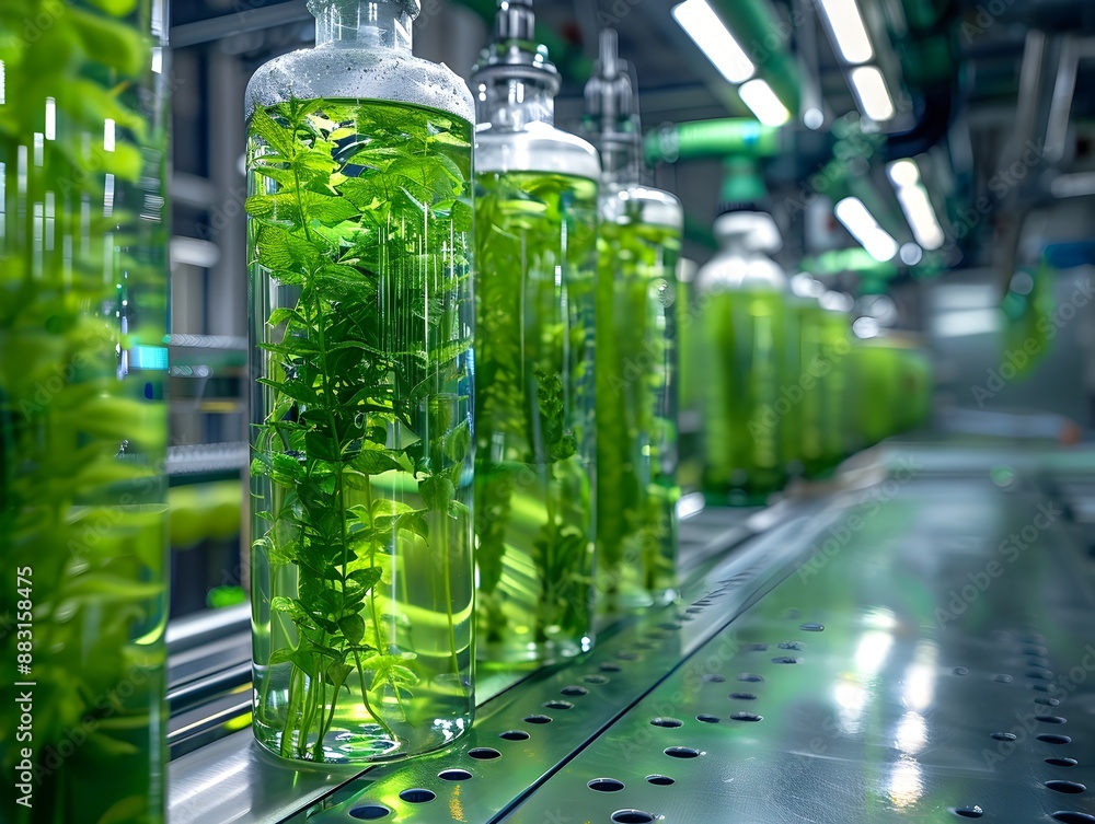 Poster bioengineered algae based carbon capture systems in advanced biotechnology laboratory
