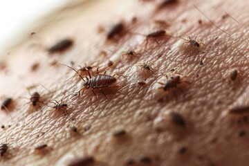 multiple bed bug bites skin