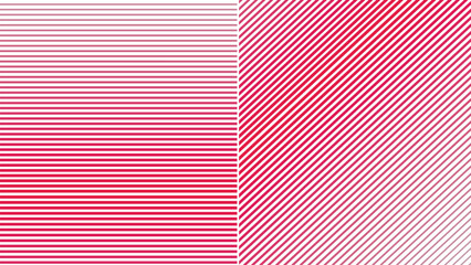 Red and white stripes abstract background vector image for backdrop or presentation