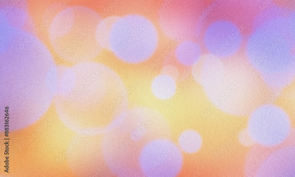 Poster soft and dreamy atmosphere created by pastel colors and a subtle grainy texture in abstract backgrou