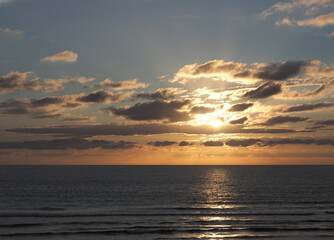 atardecer
