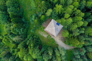 Malnik wieża widokowa lato 2024 © Maciej G. Szling