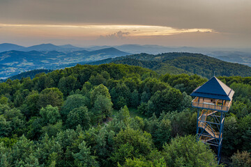 Kamianna wieża widokowa lato 2024 © Maciej G. Szling