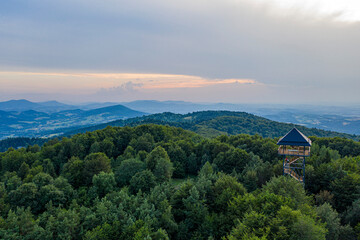 Kamianna wieża widokowa lato 2024 © Maciej G. Szling