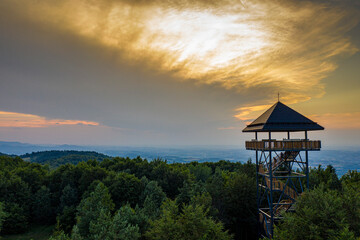 Kamianna wieża widokowa lato 2024 © Maciej G. Szling