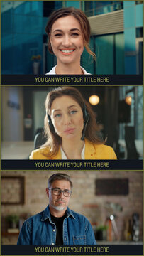 Vertical Multi Screen 3x Split Screens