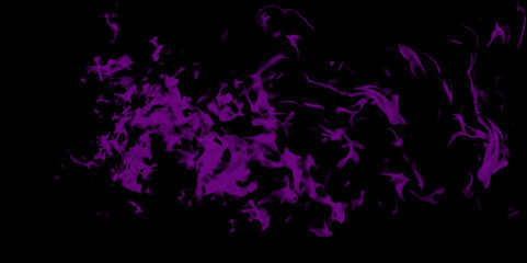 purple fire on a black background . Chaotic mixing smoke creates abstract patterns on a black background .abstract black background with purple smoke and copy space .	
