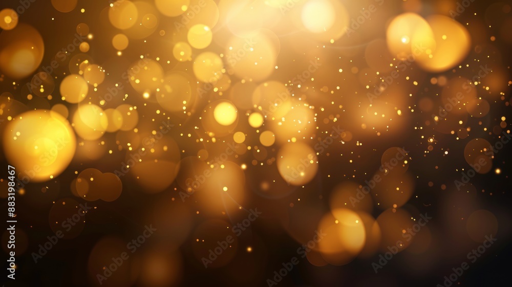 Poster abstract background wallpaper, blurred light spots on the background, creating an abstract bokeh eff