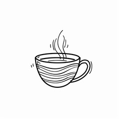 Simple Hand Drawn Doodle Illustration for Creative Projects Generative AI