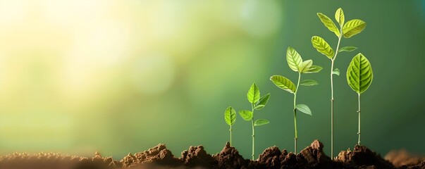 Fototapeta premium Growth and Development of Plants.