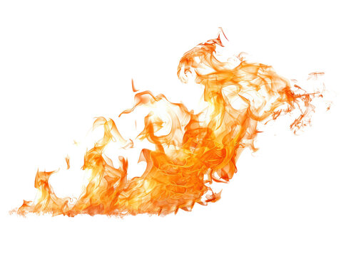 Vivid explosion of fire with dynamic flames and intense heat. Perfect for backgrounds, special effects, and dramatic visuals.