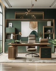 office biophilic interior