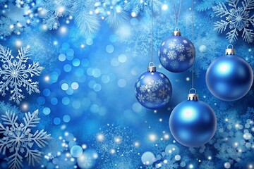 Fototapeta premium christmas background with balls