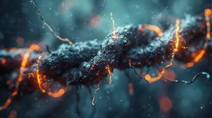 Tangled Electrical Wires: A chaotic bundle of tangled blackr electrical wires, emphasizing the need for organization and safety.