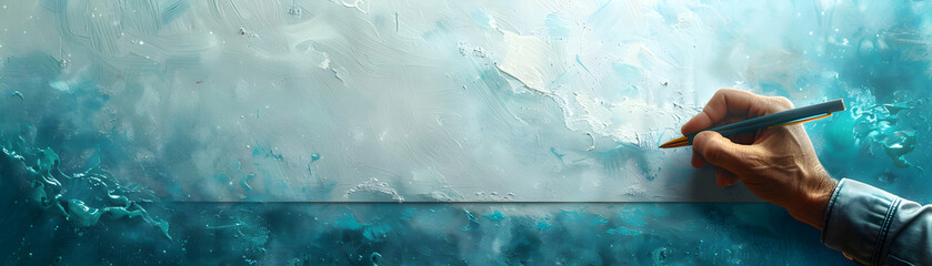 Business Manager with Whiteboard and Pen in Whimsical Setting for Strategic Planning and Management   Stock Photo Concept