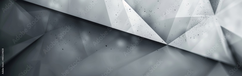 Poster modern geometric background for presentation design generative ai