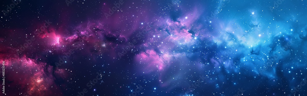 Poster celestial dreamscape for space enthusiasts generative ai