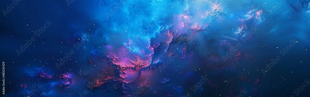 Poster celestial dreamscape for space enthusiasts generative ai