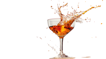 cocktail on a transparent background